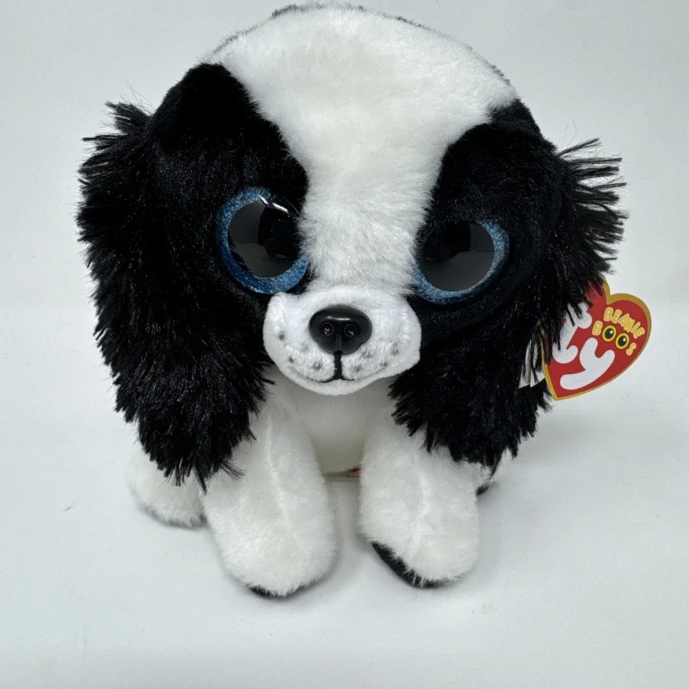 TY Beanie Boos - SISSY the‎ Dog (6 inch) Stuffed Animal Plush Toy NEW 2023 MWMTs